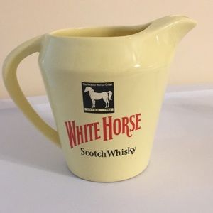Vintage White Horse whisky Pitcher